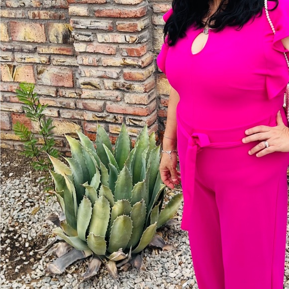 Pink jumpsuit only used once very good condition - Picture 6 of 6